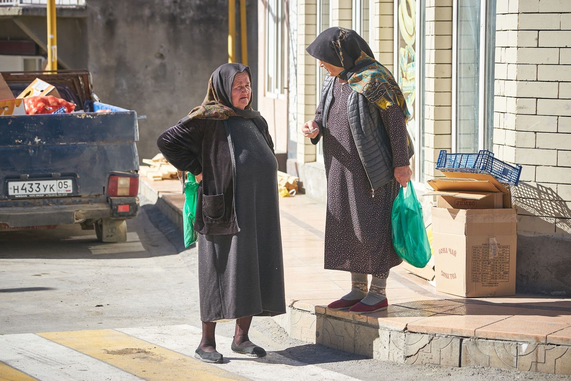 На улицах Ботлиха