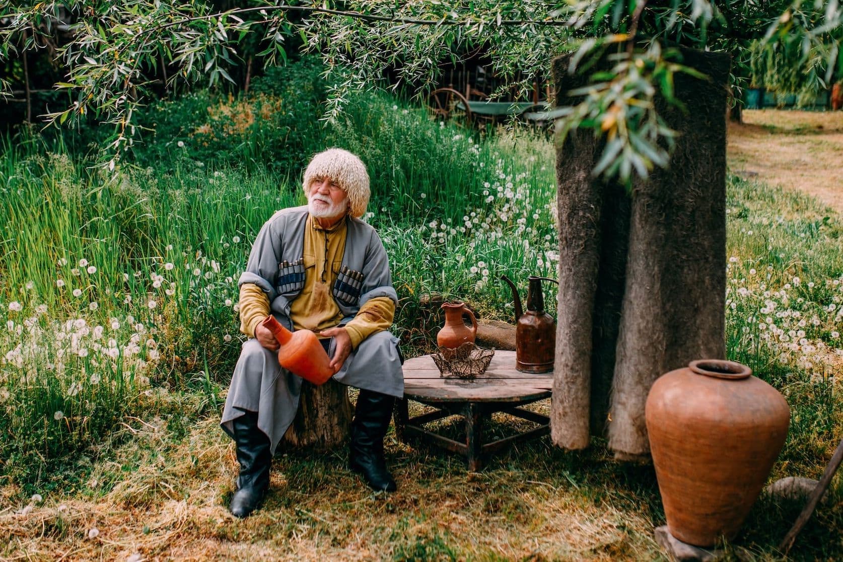 Основатель музея Адам Сатуев